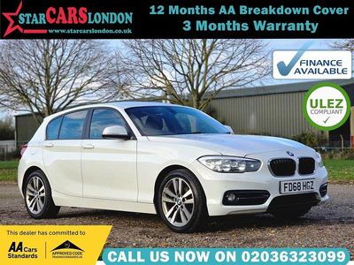 White Used 2018 BMW 118 Sport Line Hatchback | £9,500 (Good price)