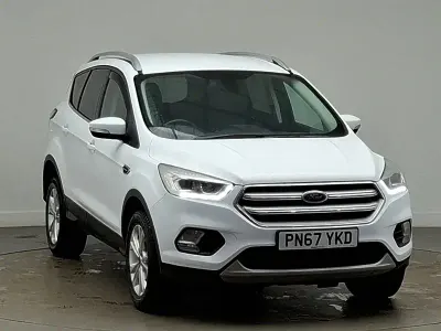 Used Ford Kuga Titanium 120 HP (88 kW) 2017 White SUV