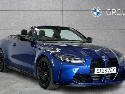 New BMW M4 Cabriolet Competition Edition 523 HP (384 kW) 2026 Blue Cabriolet