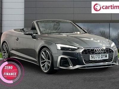 Grey Used 2020 Audi A5 Cabriolet S-Line Cabriolet | £24,500 (Expensive)