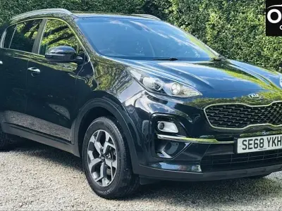 Used Kia Sportage 132 HP (97 kW) 2019 Black SUV
