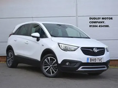 Used Vauxhall Crossland X Elite 130 HP (95 kW) 2019 White SUV