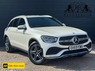 Used Mercedes GLC220 AMG line 194 HP (142 kW) 2019 White SUV
