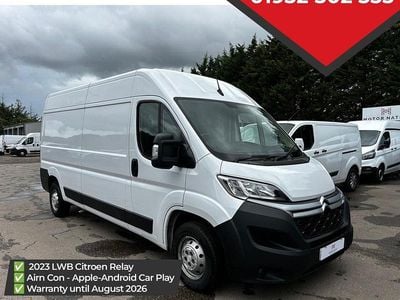 White Used 2023 Citroën Relay Van | £13,350 (Super price)