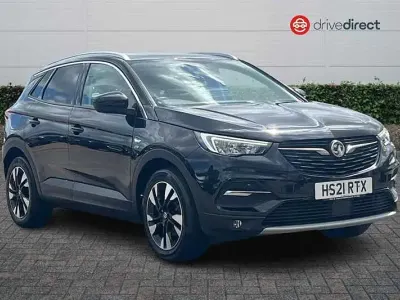 Używany Vauxhall Grandland X Edition 130 KM (95 kW) 2021 Czarny SUV