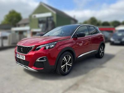 Used Peugeot 3008 GT-line 150 HP (110 kW) 2018 Red Hatchback