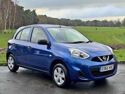 Blue Used 2015 Nissan Micra Visia Hatchback | £3,495 (Fair price)