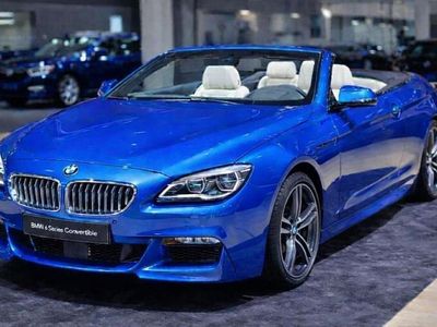 Used BMW 640 Cabriolet M Sport 2017 Blue Cabriolet