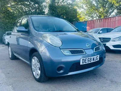 Used Nissan Micra Acenta 80 HP (58 kW) 2009 Grey Hatchback
