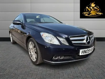 Used Mercedes E350 SE 2009 Blue Coupe