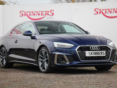 Blue Used 2020 Audi A5 S-Line Coupe | £17,995 (Fair price)