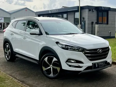 Used Hyundai Tucson Edition 177 HP (130 kW) 2018 White SUV