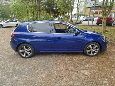 Begagnad Peugeot 308 S 130 HK (95 kW) 2019 Blå Halvkombi
