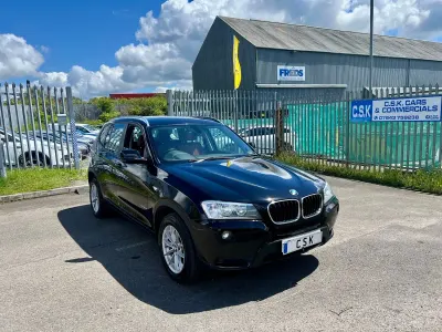 Used BMW X3 184 HP (135 kW) 2013 Black SUV