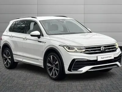Used VW Tiguan R-line 150 HP (110 kW) 2023 White SUV