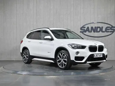 Used BMW X1 Sport Line 190 HP (139 kW) 2017 White SUV