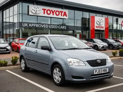 Used Toyota Corolla T2 97 HP (71 kW) 2003 Grey Hatchback