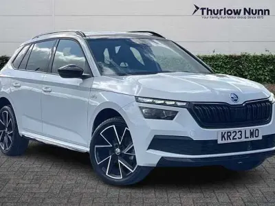 Used Skoda Kamiq Monte Carlo 150 HP (110 kW) 2023 White SUV