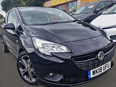 Black Used 2018 Vauxhall Corsa Edition Hatchback | £6,297 (Fair price)