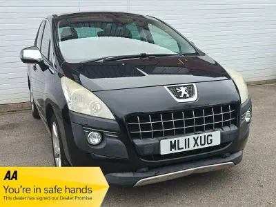 Used Peugeot 3008 112 HP (82 kW) 2011 Black Estate