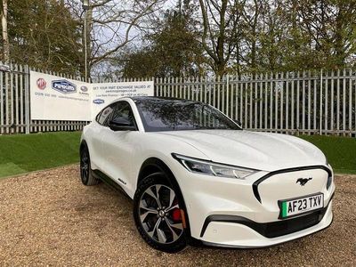 White Used 2023 Ford Mustang Mach-E Extended Range SUV | £29,990 (Expensive)
