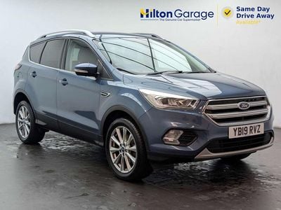 Used Ford Kuga Titanium 120 HP (88 kW) 2019 Blue SUV