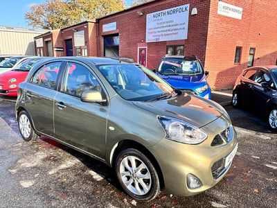 Green Used 2014 Nissan Micra Acenta Hatchback | £7,499 (Expensive)