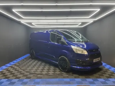 Used Ford Transit Custom Limited 125 HP (91 kW) 2014 Blue Van