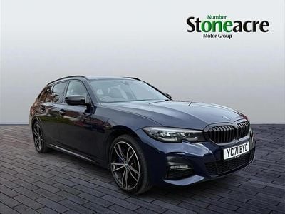 Used BMW 330e M Sport 288 HP (211 kW) 2021 Blue Estate