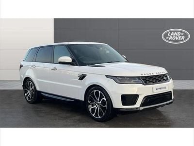 White Used 2021 Land Rover Range Rover Sport HSE SUV | £40,499 (Good price)