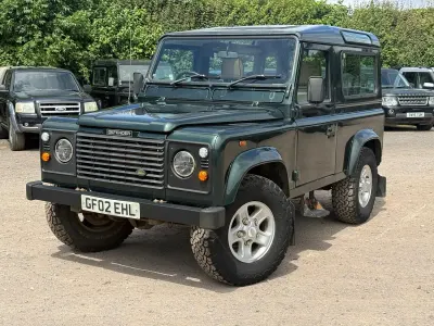 Used Land Rover Defender 2002 Green Estate