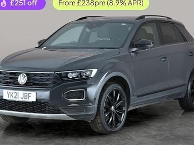 Grey Used 2021 VW T-Roc Black Edition SUV | £16,530 (Fair price)