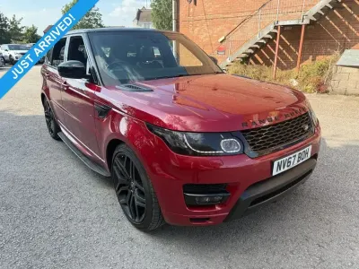 Used Land Rover Range Rover Sport HSE Dynamic 306 HP (225 kW) 2017 Red SUV