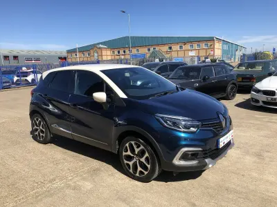 Used Renault Captur Signature 90 HP (66 kW) 2018 Blue SUV