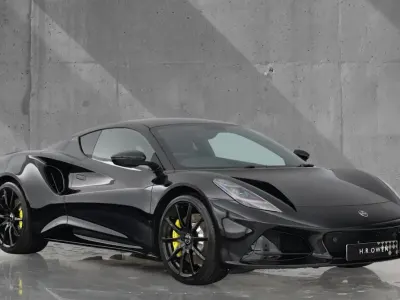 New Lotus Emira 366 HP (269 kW) 2025 Black Coupe