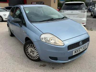 Used Fiat Grande Punto Active 2007 Blue Hatchback