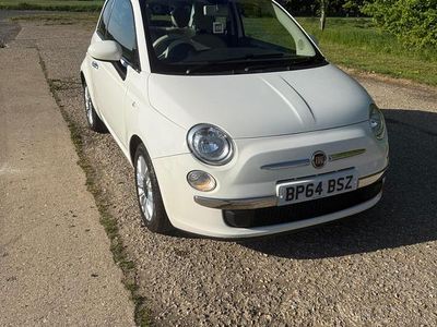 White Used 2015 Fiat 500 Lounge Hatchback | £4,295 (Good price)