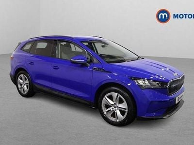 Used Skoda Enyaq iV ecoSuite 131 kW (179 HP) 2022 Blue SUV