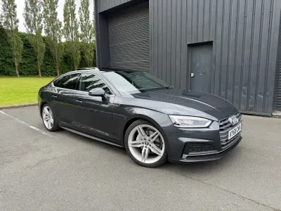 Used Audi A5 S-Line 190 HP (139 kW) 2019 Grey Coupe