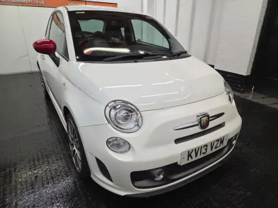 Used Abarth 595 Turismo 160 HP (117 kW) 2013 White Hatchback