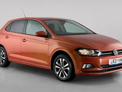 Used VW Polo United 80 HP (58 kW) 2020 Orange Hatchback
