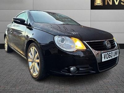 Black Used 2010 VW Eos SE Cabriolet | £1,695 (A bit pricey)