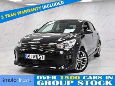 Used Kia Rio GT-Line S 118 HP (86 kW) 2018 Black Hatchback