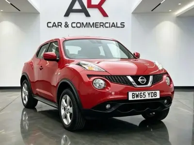 Used Nissan Juke Visia 94 HP (69 kW) 2016 Red SUV
