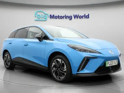 Used MG MG4 EV Trophy 319 kW (435 HP) 2023 Blue Hatchback