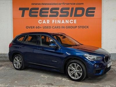 Used BMW X1 Sport Line 190 HP (139 kW) 2018 Blue SUV