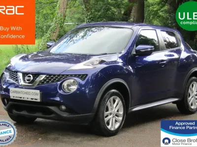 Used Nissan Juke N-Connecta 110 HP (80 kW) 2017 Blue SUV