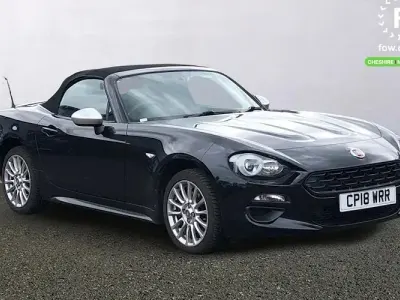 Used Fiat 124 Spider Classica 140 HP (102 kW) 2017 Black Cabriolet