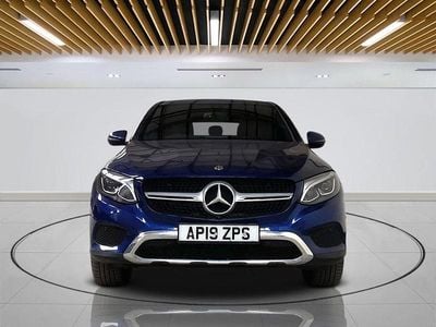 Used Mercedes GLC250 Premium 204 HP (150 kW) 2019 Blue Coupe