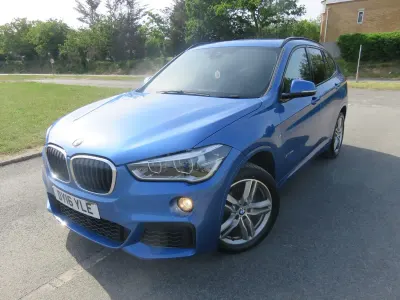 Used BMW X1 M Sport 150 HP (110 kW) 2016 Blue SUV